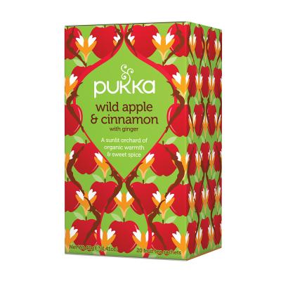 Pukka Organic Wild Apple & Cinnamon (with Ginger) x 20 Tea Bags